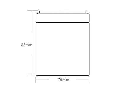 Mini Square Tinplate Tea Storage Box – Creative Universal Cans for Tea, Candy, and More