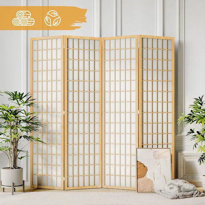 Elegant Japanese Style Shoji Screen Room Divider – Enhance Your Space