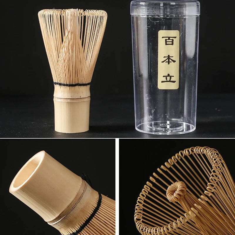 Premium Japanese Matcha Set - Ceramic & Bamboo, 7pcs/4pcs, Easy Clean, Space-Saving Tea Making Tools