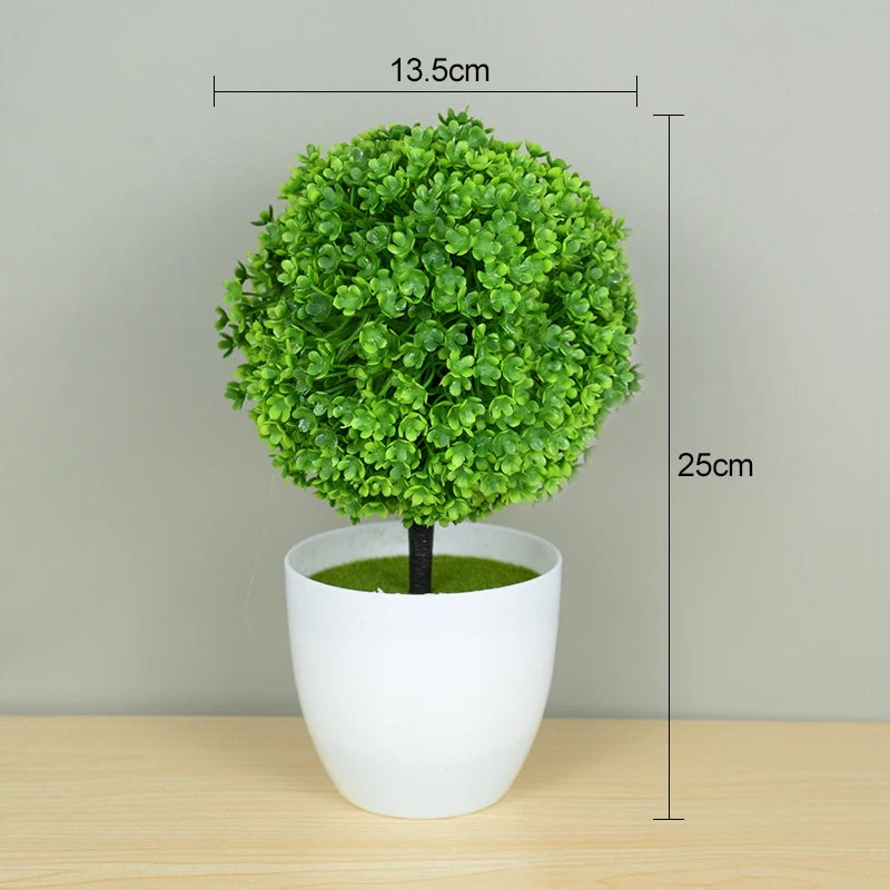 Artificial Bonsai Tree – Elegant Potted Ornament for Home and Garden Decor