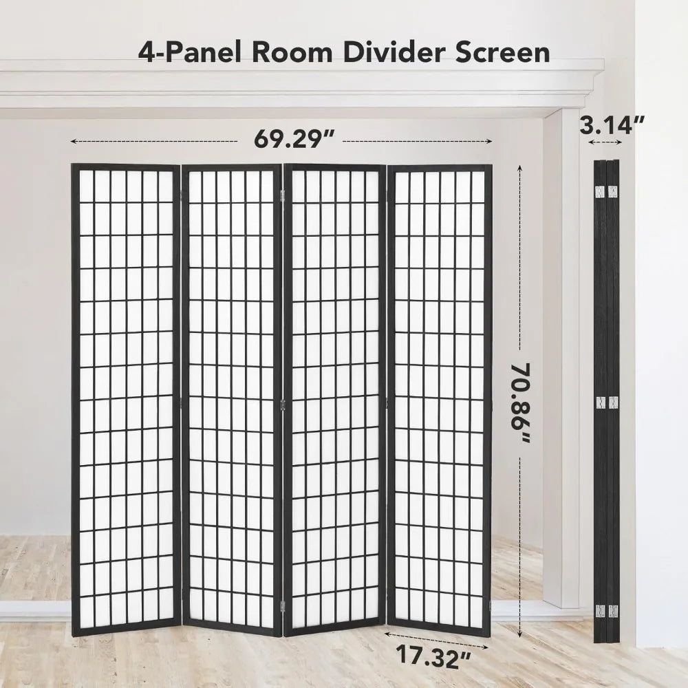 Elegant Japanese Style Shoji Screen Room Divider – Enhance Your Space