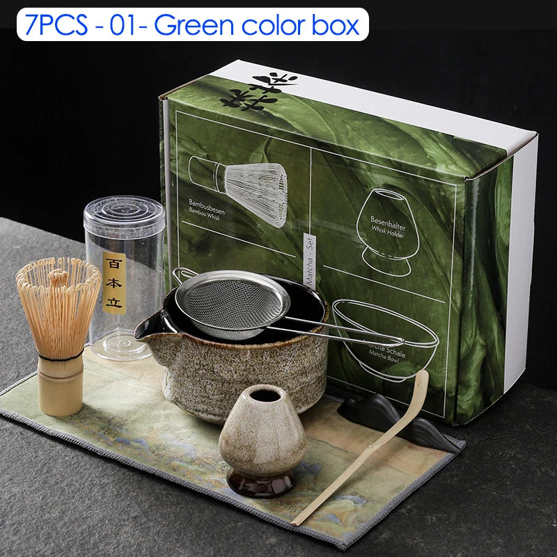 Premium Traditional Matcha Tea Set – Ideal for Connoisseurs