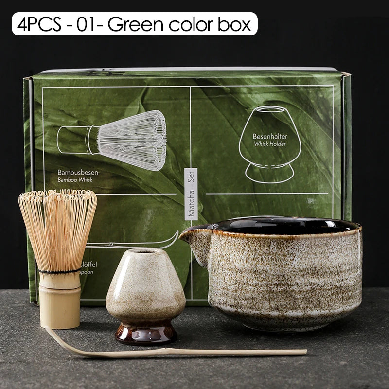 Premium Traditional Matcha Tea Set – Ideal for Connoisseurs